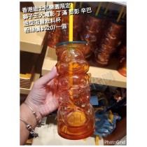 香港迪士尼樂園限定 獅子王 大電影 丁滿 彭彭 辛巴 造型吸管飲料杯